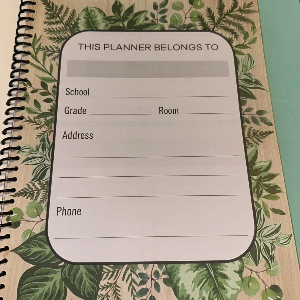 Carson Dellosa Schoolgirl Style 12-Month Undated Teacher Planner with Stickers